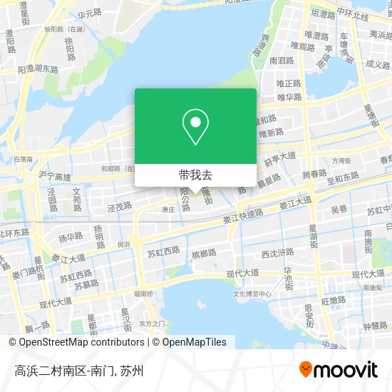 高浜二村南区-南门地图