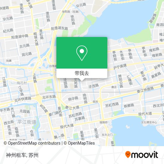神州租车地图