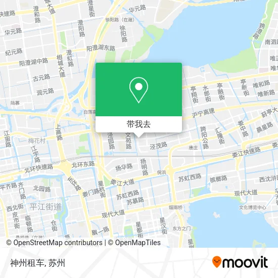 神州租车地图