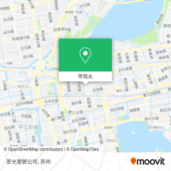 景光塑胶公司地图