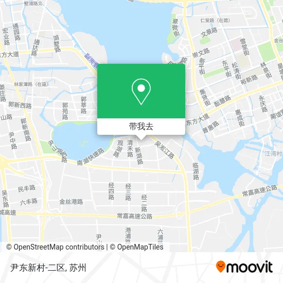 尹东新村-二区地图