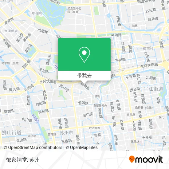郁家祠堂地图