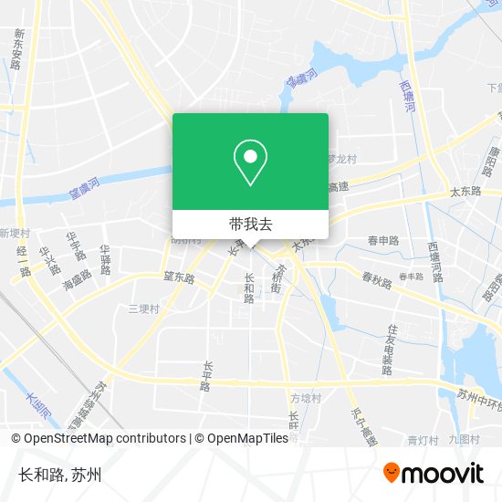 长和路地图