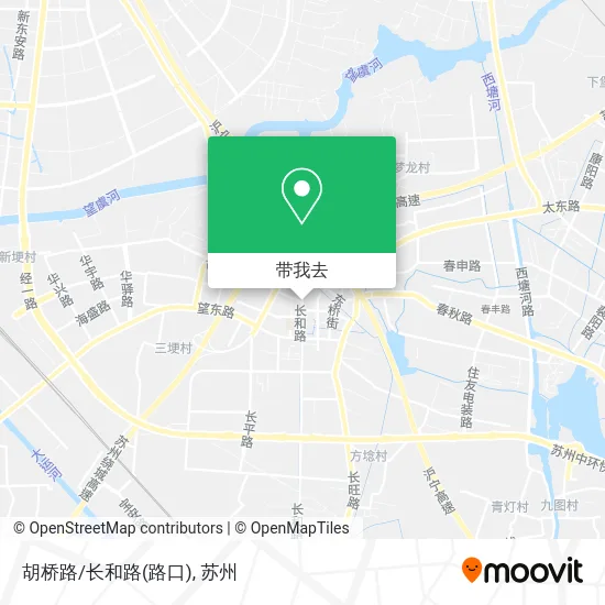 胡桥路/长和路(路口)地图