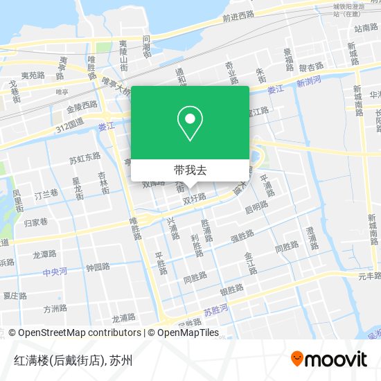 红满楼(后戴街店)地图