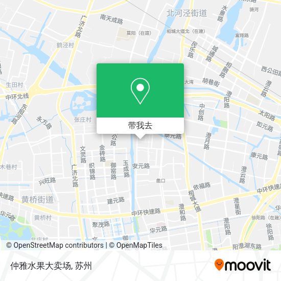 仲雅水果大卖场地图
