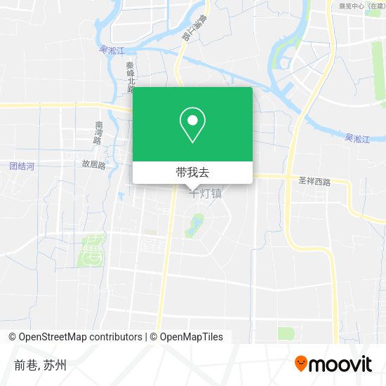 前巷地图
