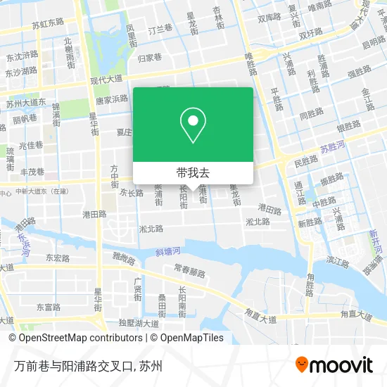 万前巷与阳浦路交叉口地图