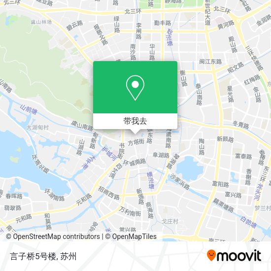 言子桥5号楼地图