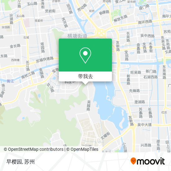 早樱园地图