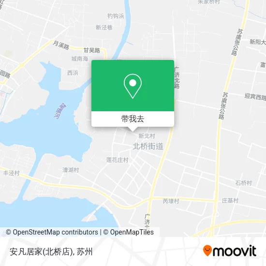 安凡居家(北桥店)地图