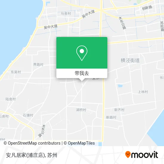 安凡居家(浦庄店)地图