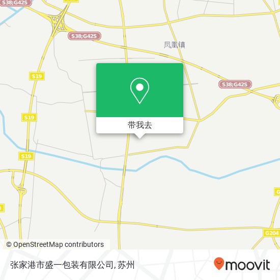 张家港市盛一包装有限公司地图