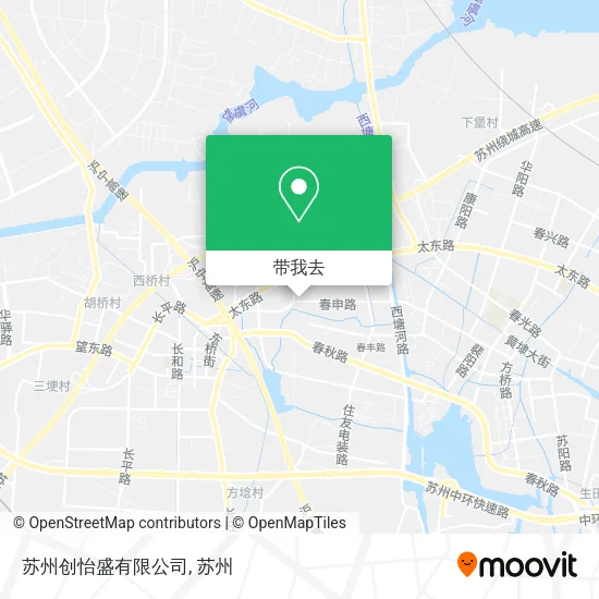 苏州创怡盛有限公司地图