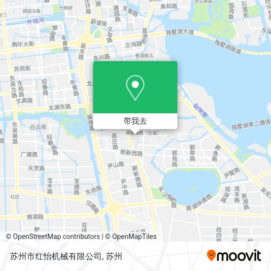 苏州市红怡机械有限公司地图
