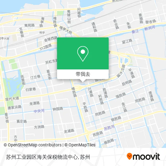 苏州工业园区海关保税物流中心地图