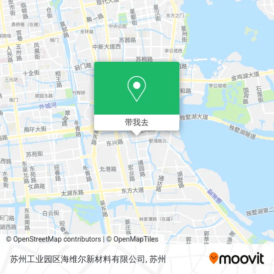 苏州工业园区海维尔新材料有限公司地图