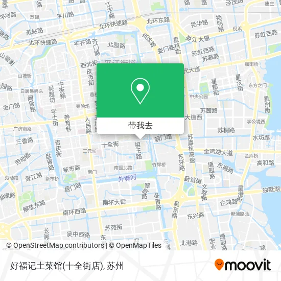 好福记土菜馆(十全街店)地图
