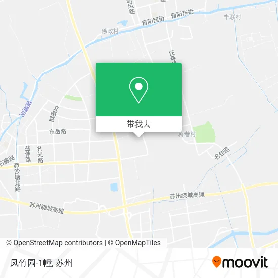 凤竹园-1幢地图