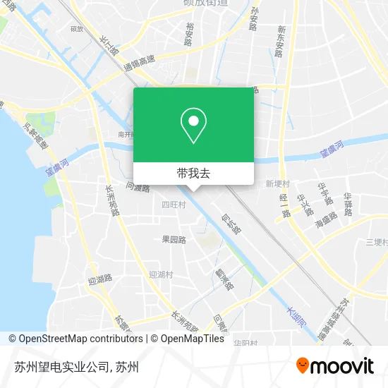 苏州望电实业公司地图