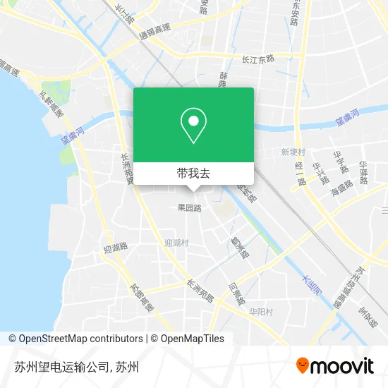 苏州望电运输公司地图