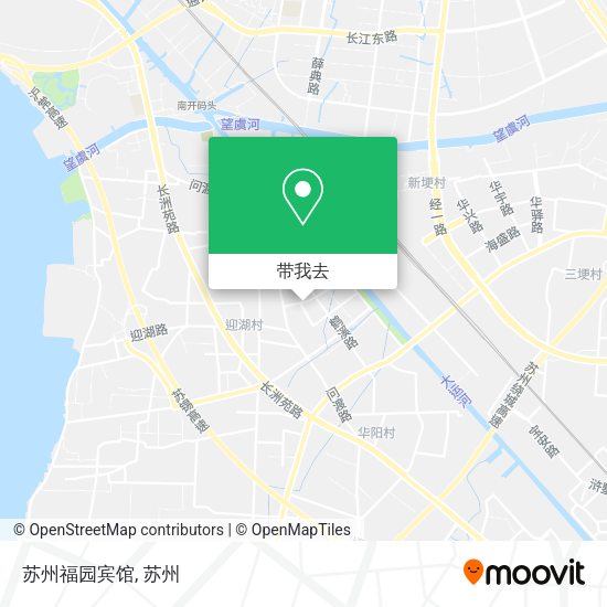 苏州福园宾馆地图