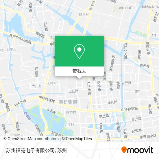 苏州福苑电子有限公司地图
