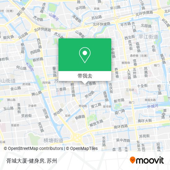 胥城大厦-健身房地图