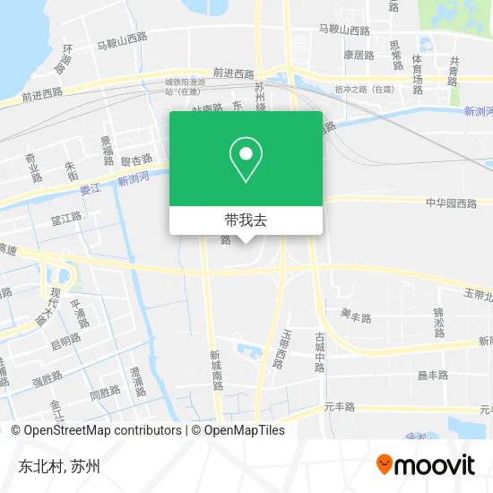东北村地图