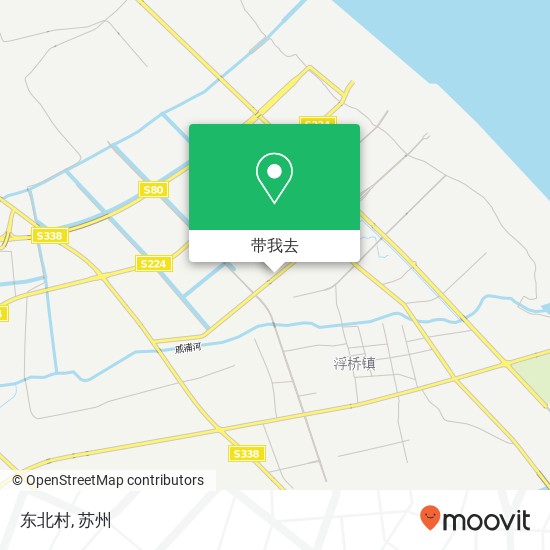 东北村地图