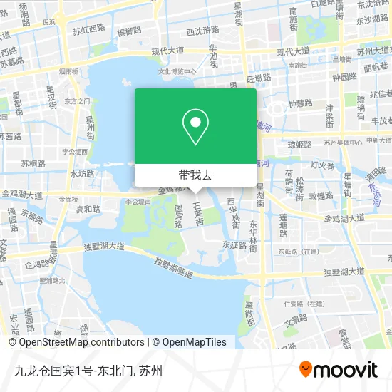 九龙仓国宾1号-东北门地图