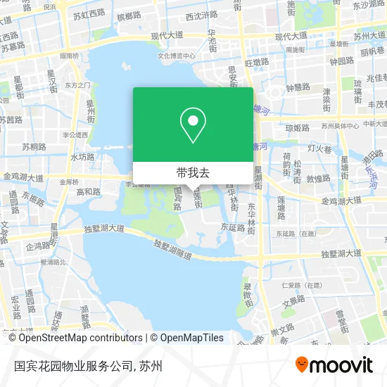 国宾花园物业服务公司地图