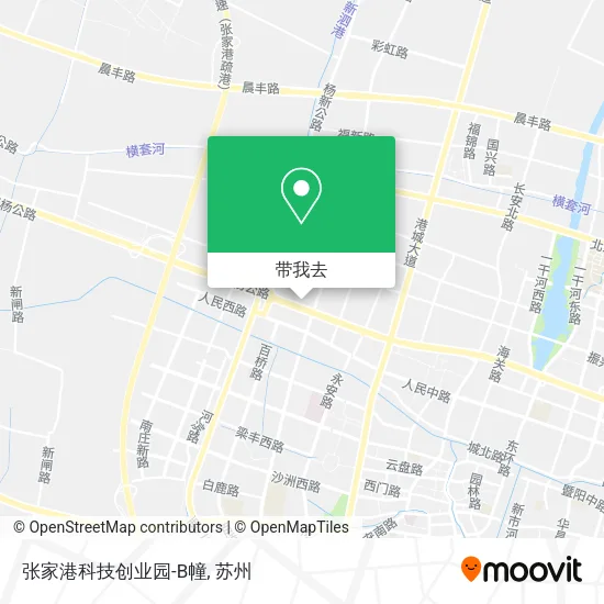 张家港科技创业园-B幢地图