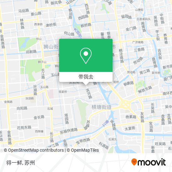 得一鲜地图