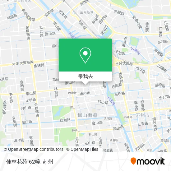 佳林花苑-62幢地图