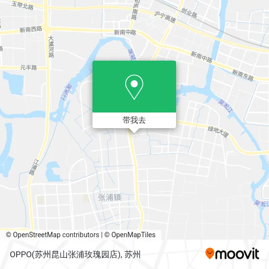 OPPO(苏州昆山张浦玫瑰园店)地图