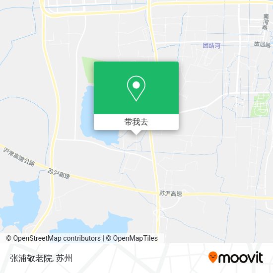 张浦敬老院地图