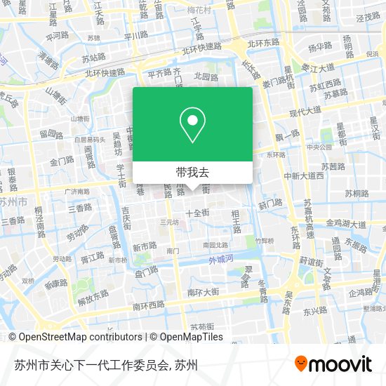 苏州市关心下一代工作委员会地图