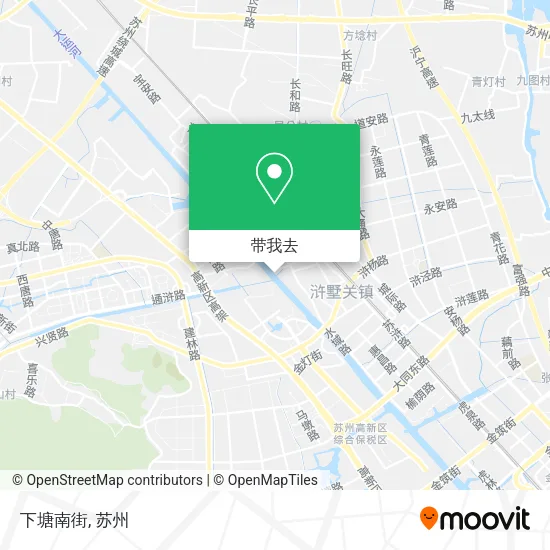 下塘南街地图
