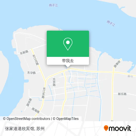 张家港港欣宾馆地图