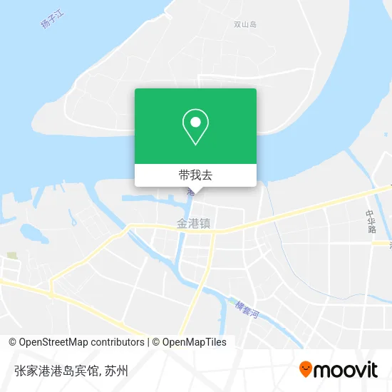 张家港港岛宾馆地图