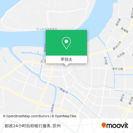 邮政24小时自助银行服务地图