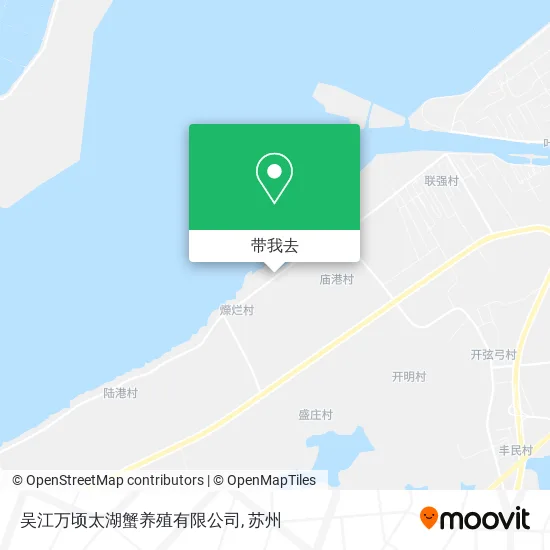 吴江万顷太湖蟹养殖有限公司地图