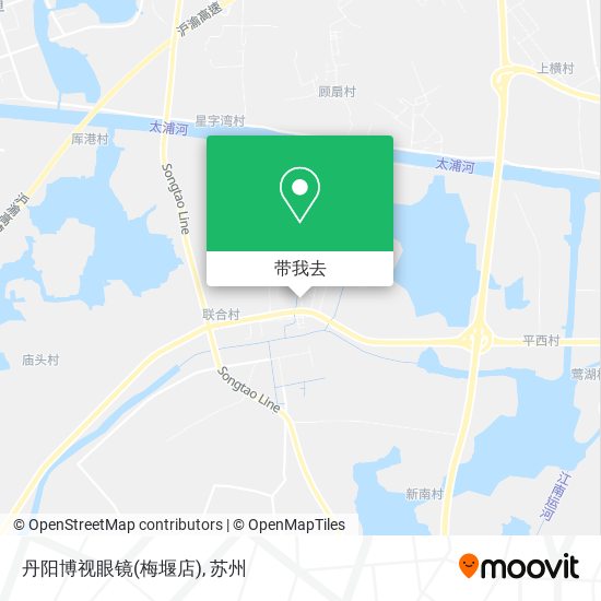 丹阳博视眼镜(梅堰店)地图