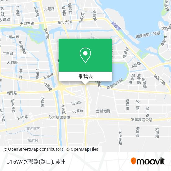 G15W/兴郭路(路口)地图