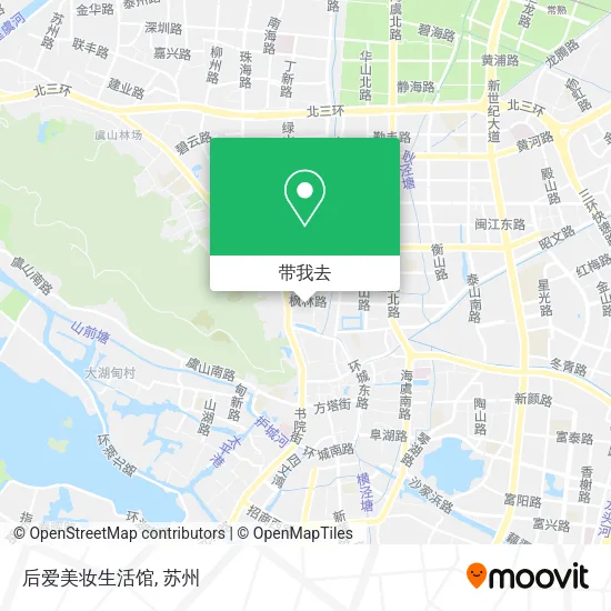 后爱美妆生活馆地图
