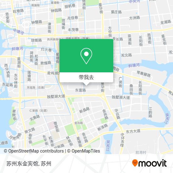 苏州东金宾馆地图