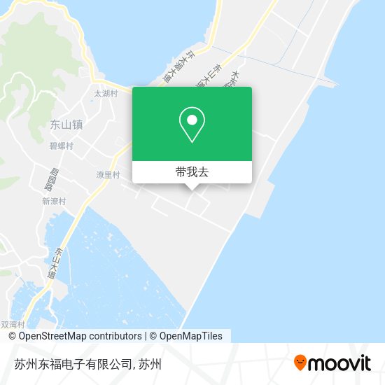 苏州东福电子有限公司地图