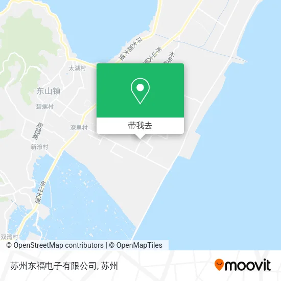 苏州东福电子有限公司地图