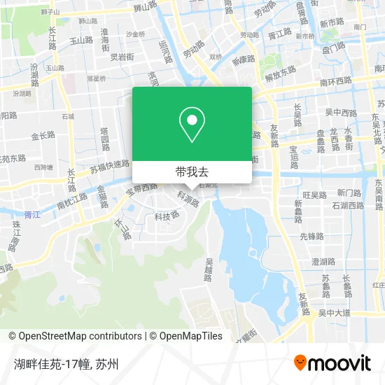 湖畔佳苑-17幢地图